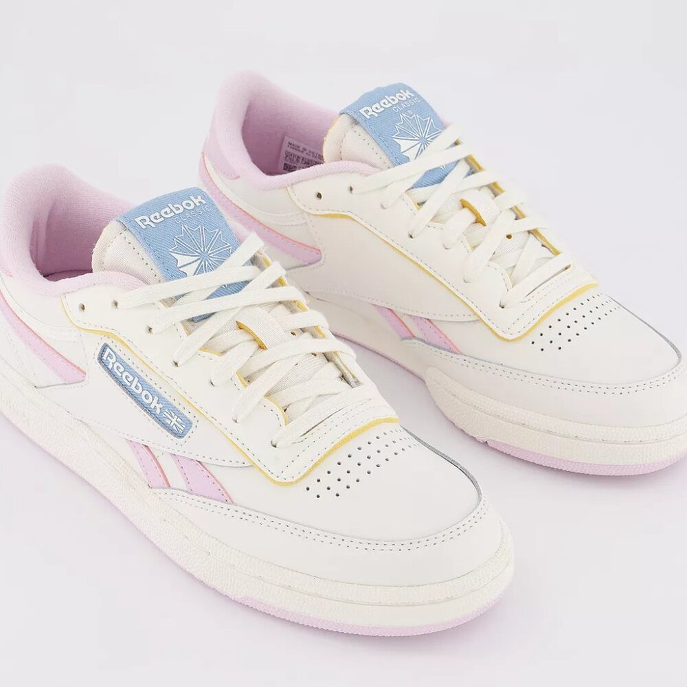 Reebok Club C Women's Sneaker - Chalk Pixel Pink